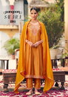 Swara by Rangoon Silk Wholesale Anarkali Kurti With Bottom Dupatta In India